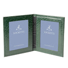 Moroccan Leather Double Travel Photo Frame