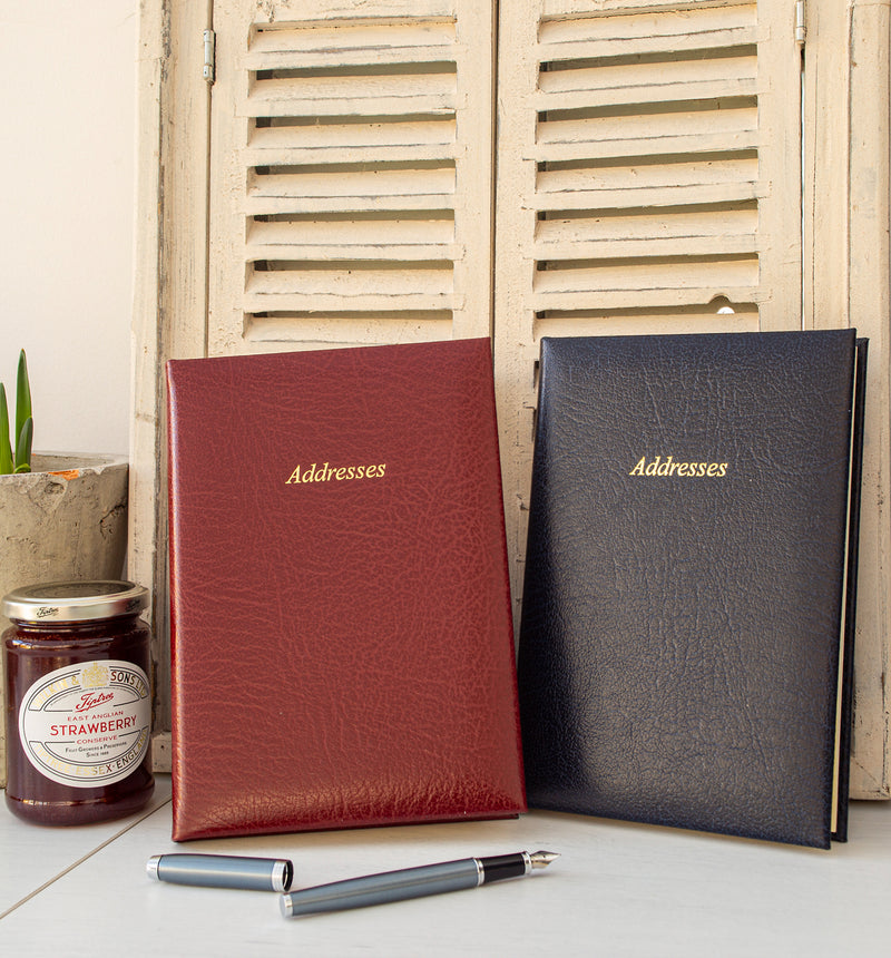 Moroccan Leather Address Book