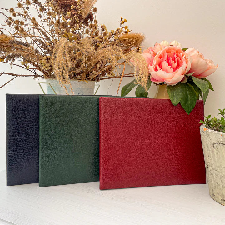 Moroccan Leather Book of Condolence