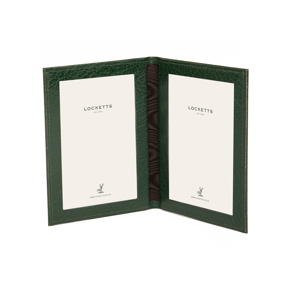 Moroccan Leather Double Travel Photo Frame