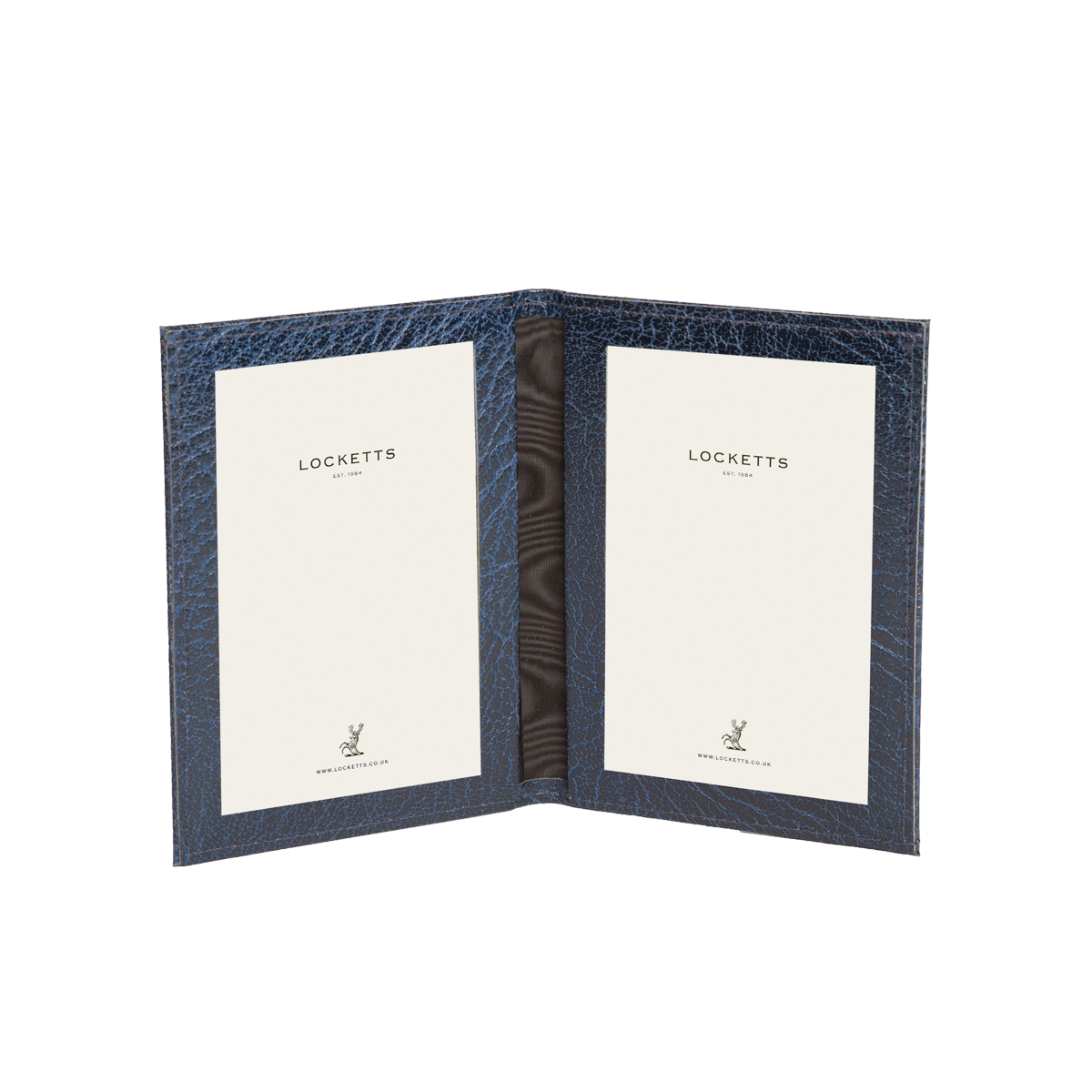 Moroccan Leather Double Travel Photo Frame