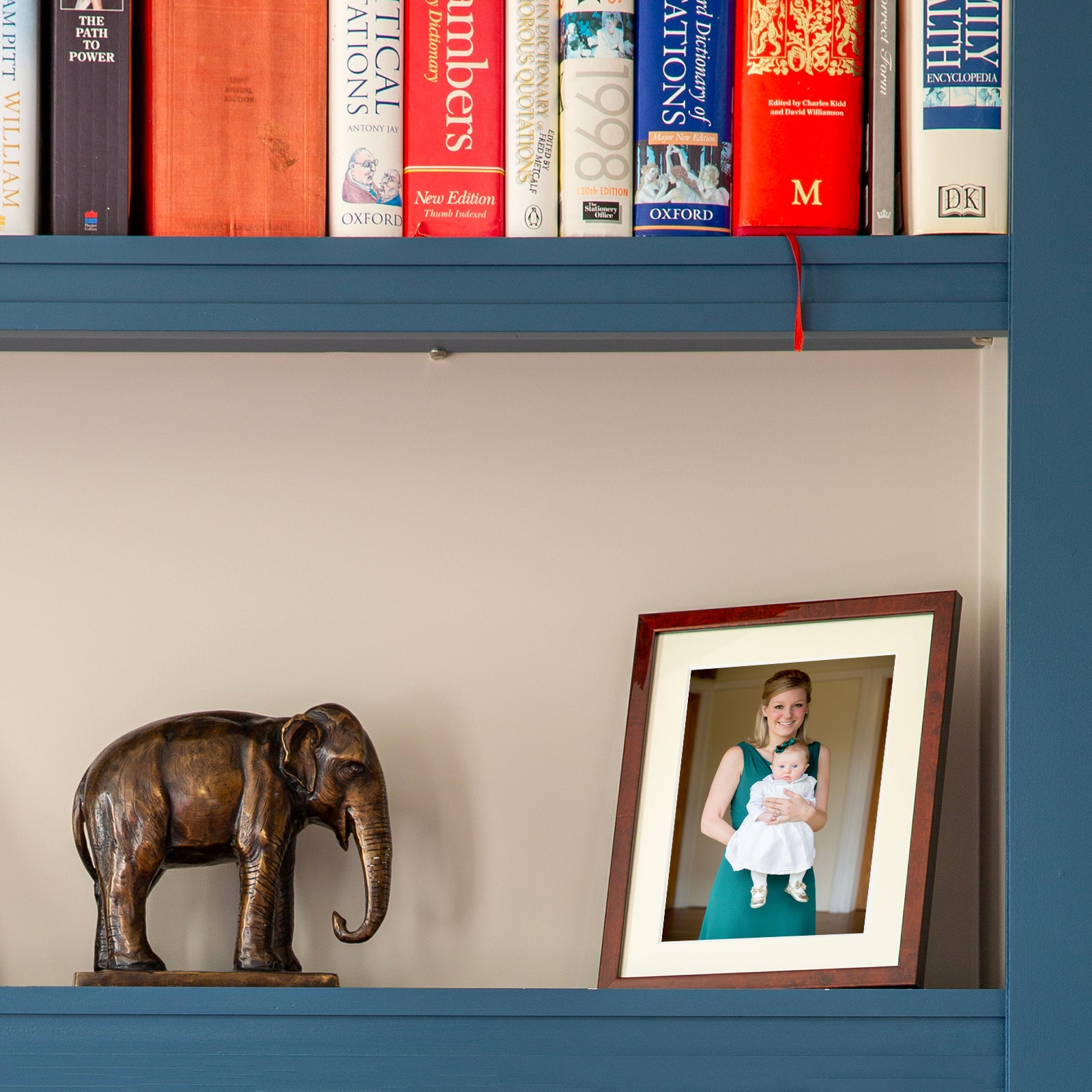 Maple Mounted Thin Photo Frame