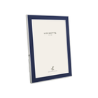 Navy Blue Thin Contemporary Enamel Photo Frame