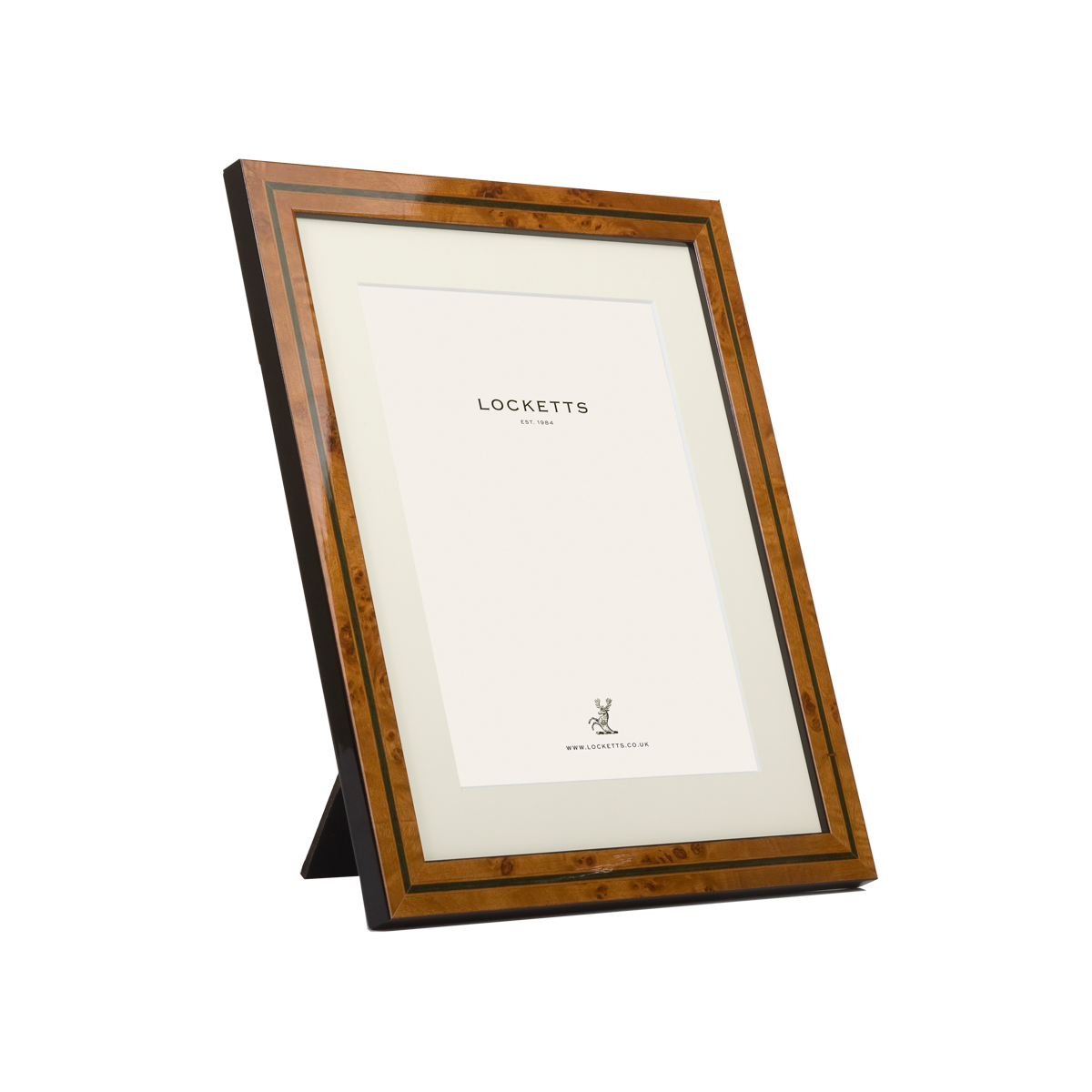 Green Inlay Mounted Photo Frame