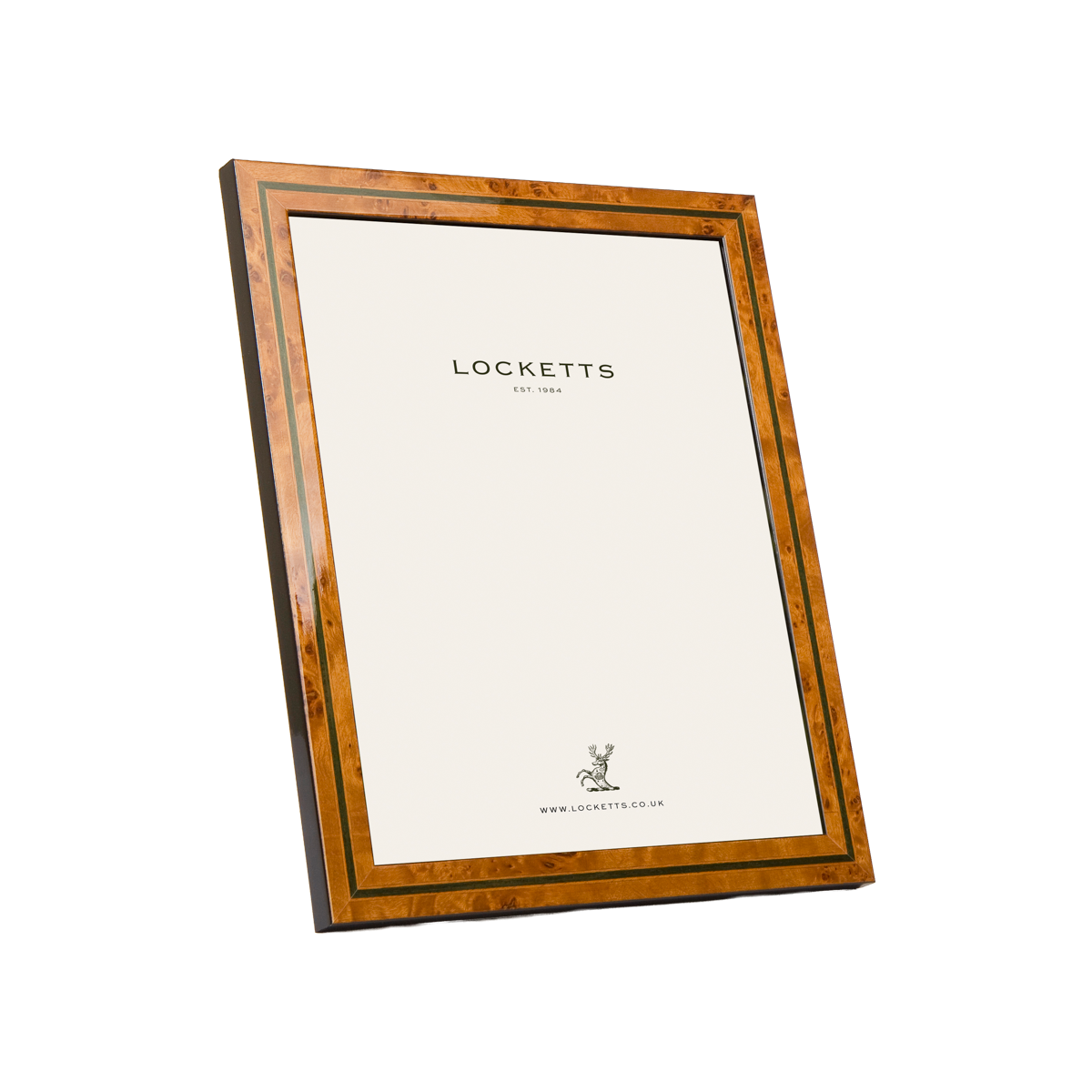 Green Inlay Unmounted Photo Frame