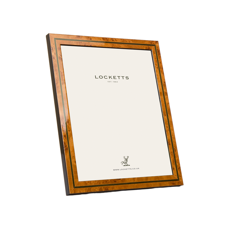 Green Inlay Unmounted Photo Frame