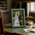 Farrow & Ball Painted Unmounted Ribbed Frame
