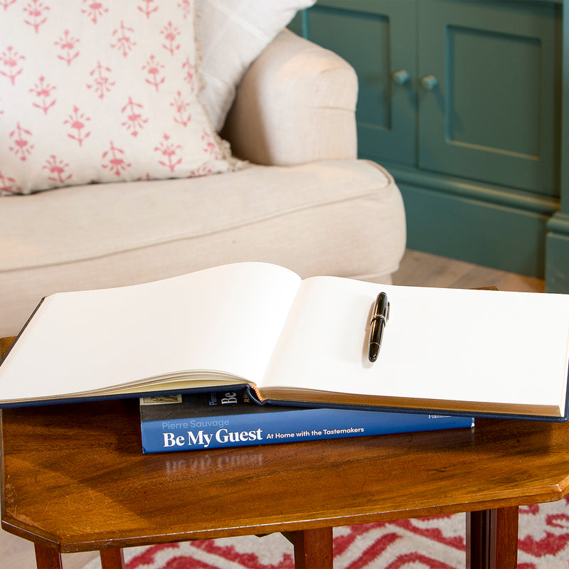 Luxury Leather Visitors Book 80 leaves
