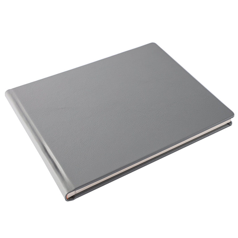 Luxury Leather Presentation Photo Album Pale Moon