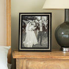 Pearl Inlaid Black Photo Frame