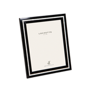 Pearl Inlaid Black Photo Frame
