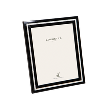 Pearl Inlaid Black Photo Frame