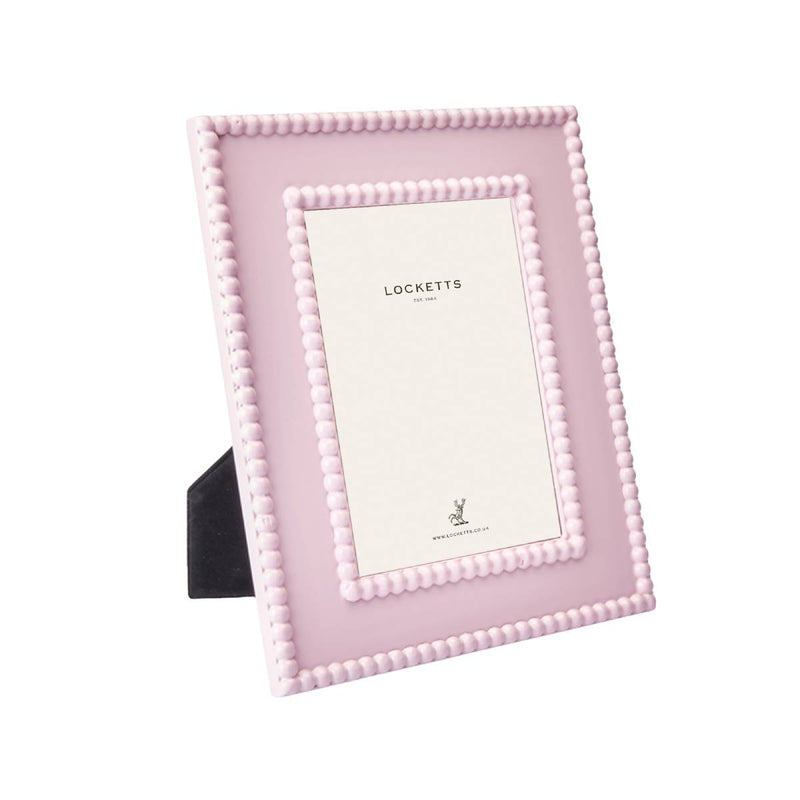 Pink Bobbin Lacquer Photo Frame