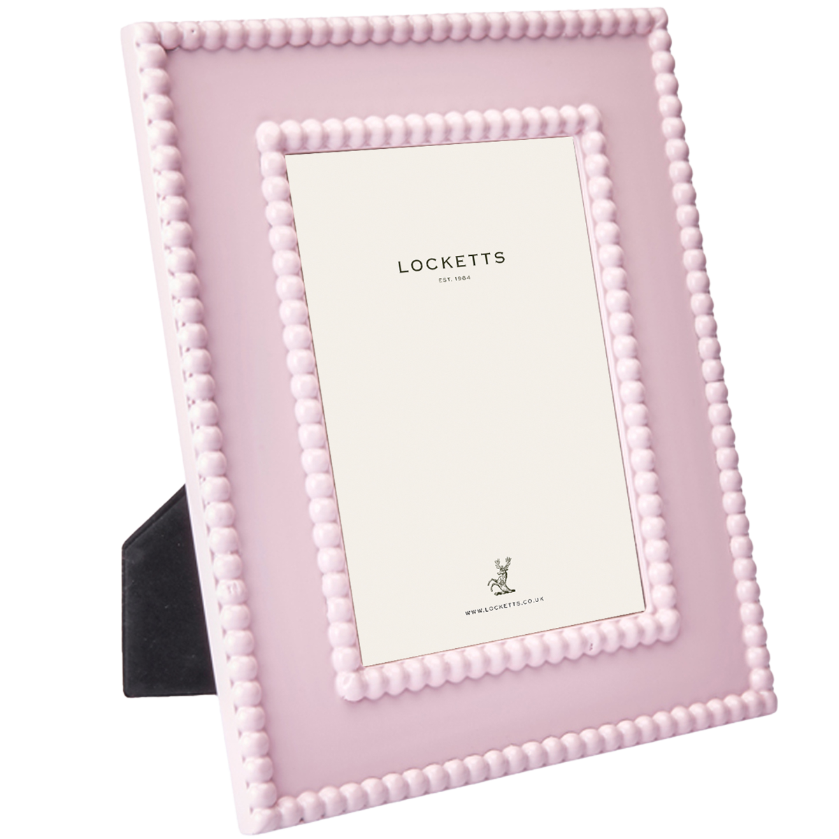 Pink Bobbin Lacquer Photo Frame