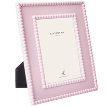 Pink Bobbin Lacquer Photo Frame