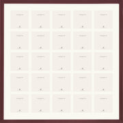 Farrow & Ball Painted 25 Multi Aperture Fluted Frame