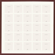Farrow & Ball Painted 25 Multi Aperture Ribbed Frame