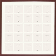 Farrow & Ball Painted 25 Multi Aperture Ribbed Frame