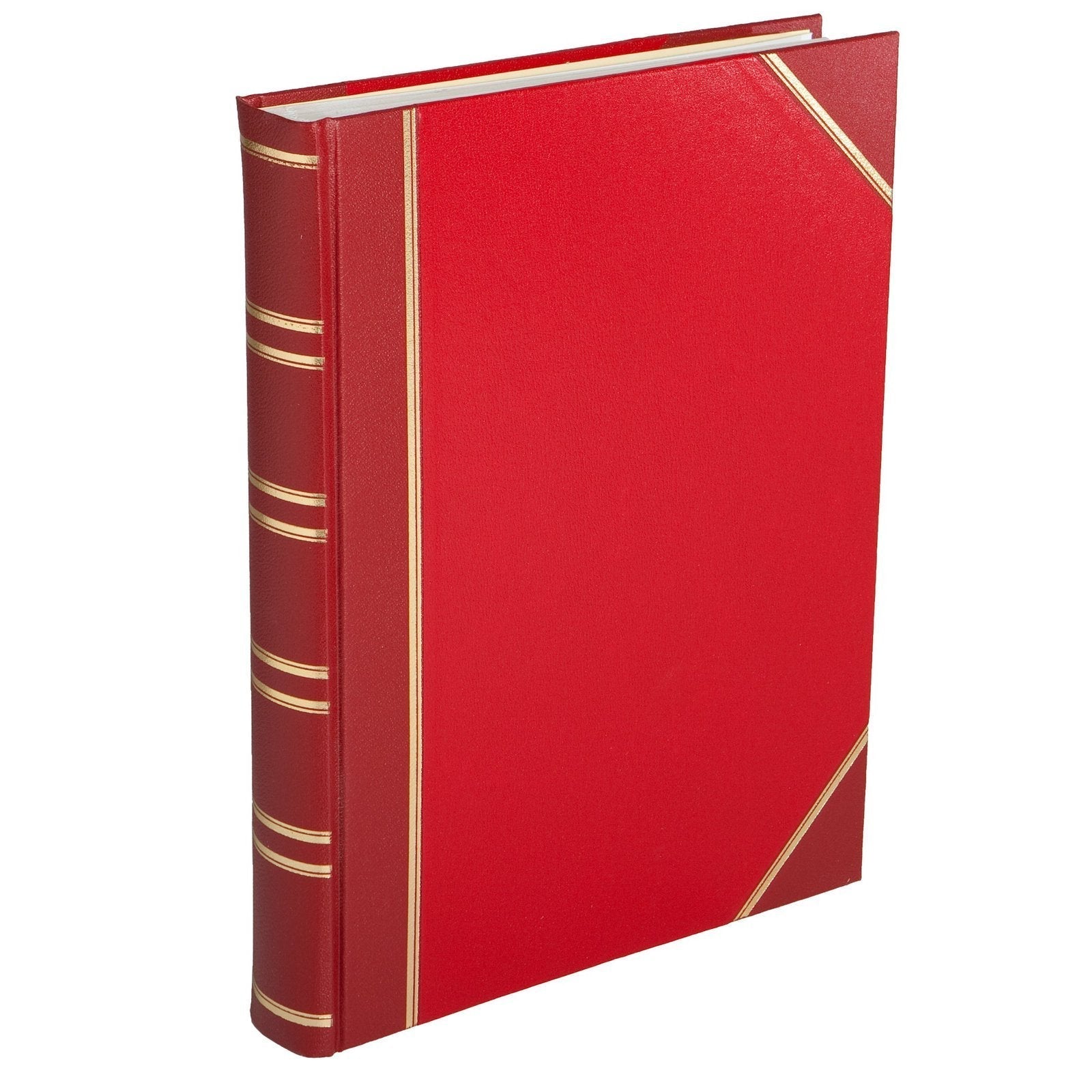 Traditional Large Portrait Photo Album Red