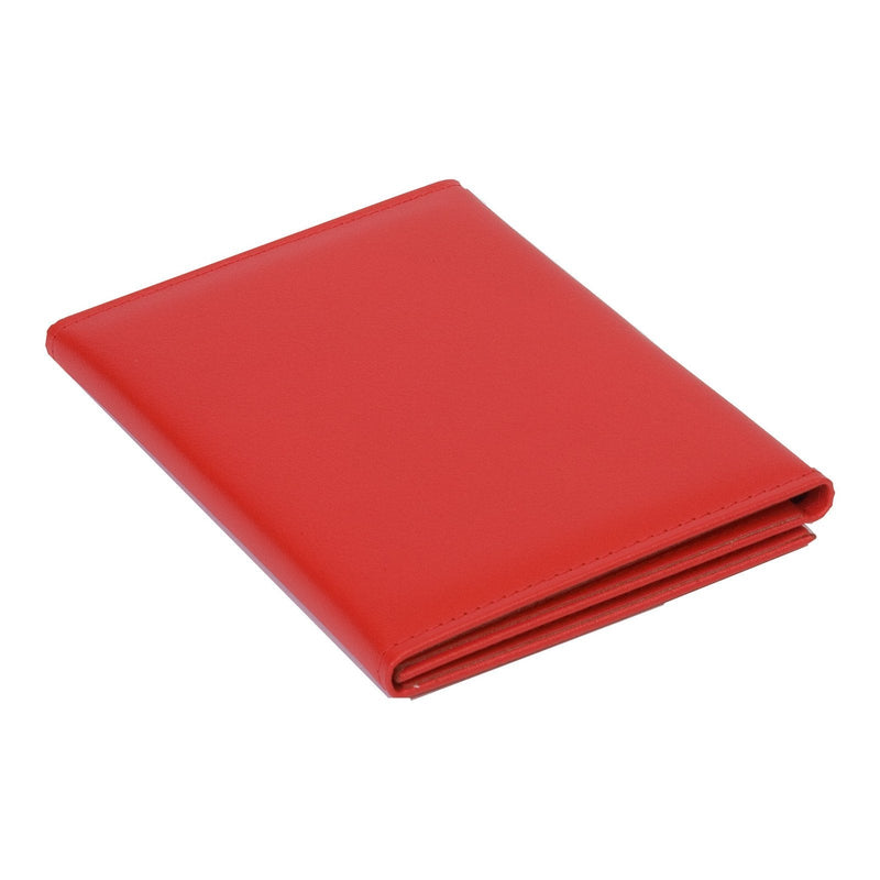 Tuscan Leather Triple Travel Photo Frame Red 6x4