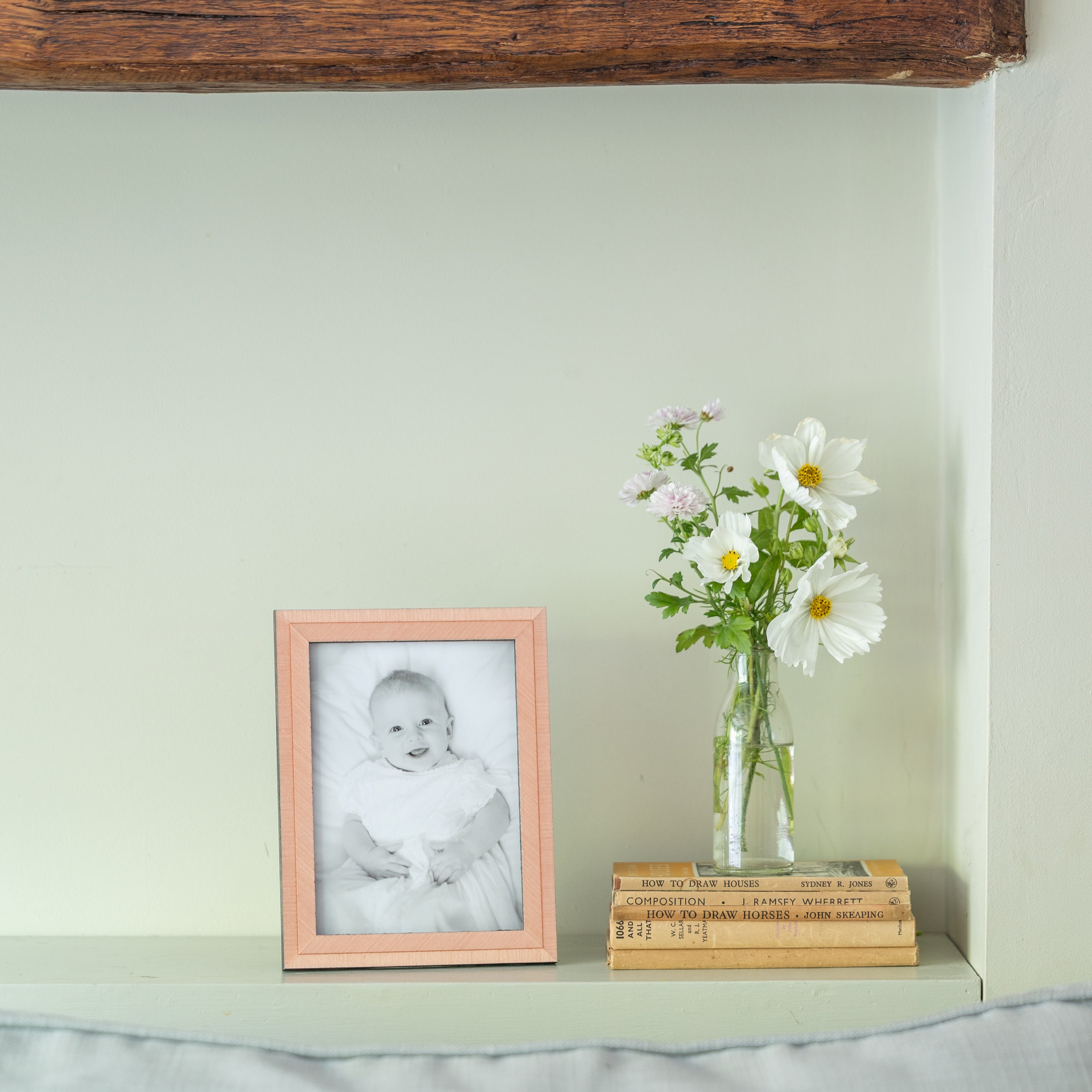 Rose Lacquered Photo Frame
