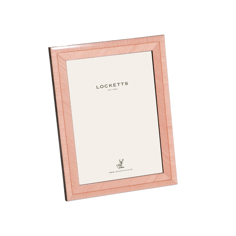 Rose Lacquered Photo Frame