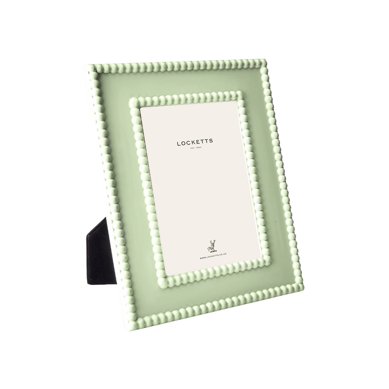 Sage Bobbin Lacquer Photo Frame