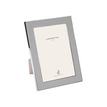 Silver Grey Shagreen Photo Frame