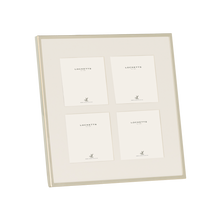 Silver Plate Thin Mounted Collage Photo Frame