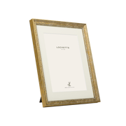 Marbled Bead Mounted Gold Photo Frame