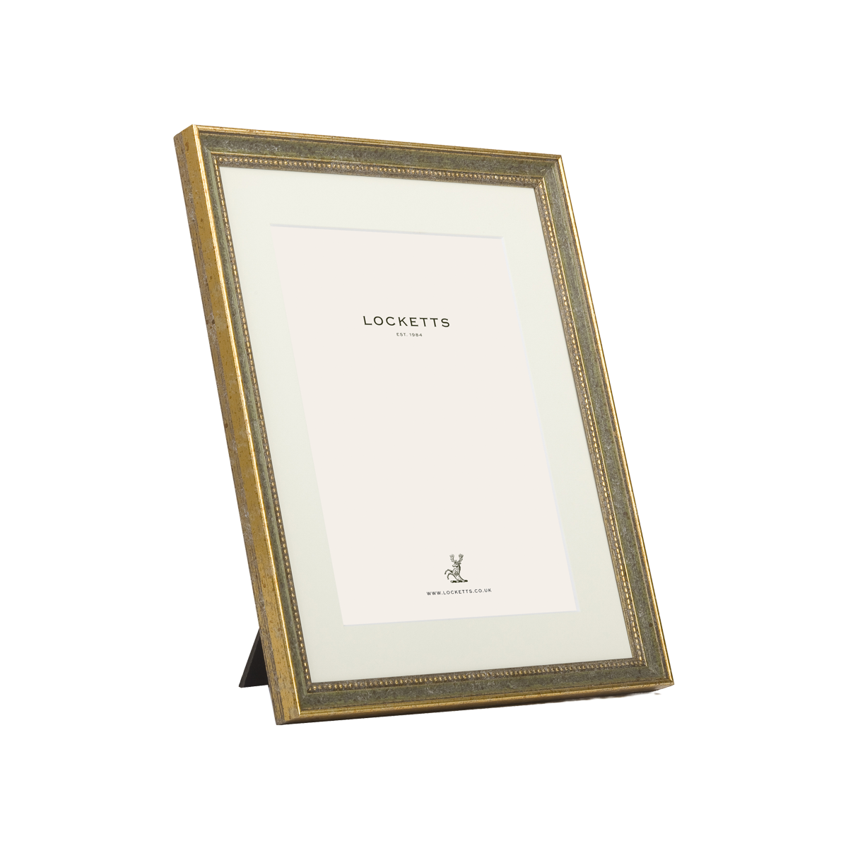 Marbled Bead Mounted Green Photo Frame