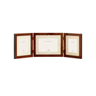 Maple Triple Special Hinged Mounted Medium Photo Frame