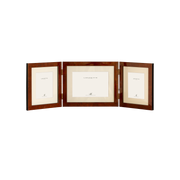 Maple Triple Special Hinged Mounted Medium Photo Frame