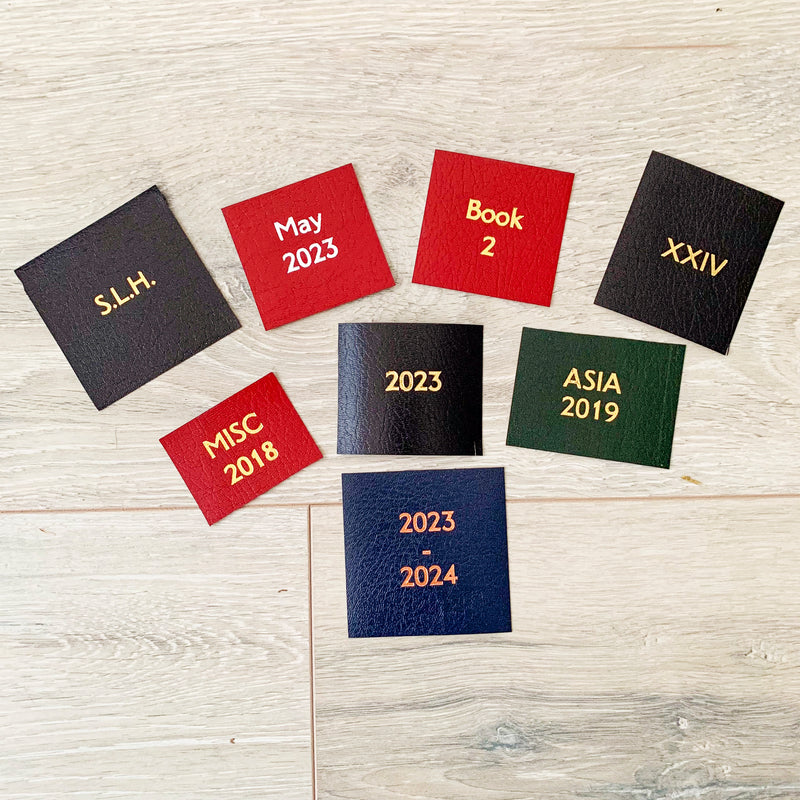 Spine Patches for Previously Purchased Traditional Albums