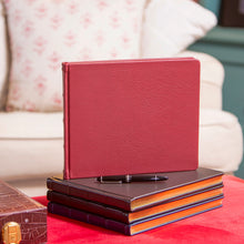 Luxury Leather Book of Condolence 80 pages