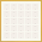 Farrow & Ball Painted 25 Multi Aperture Fluted Frame
