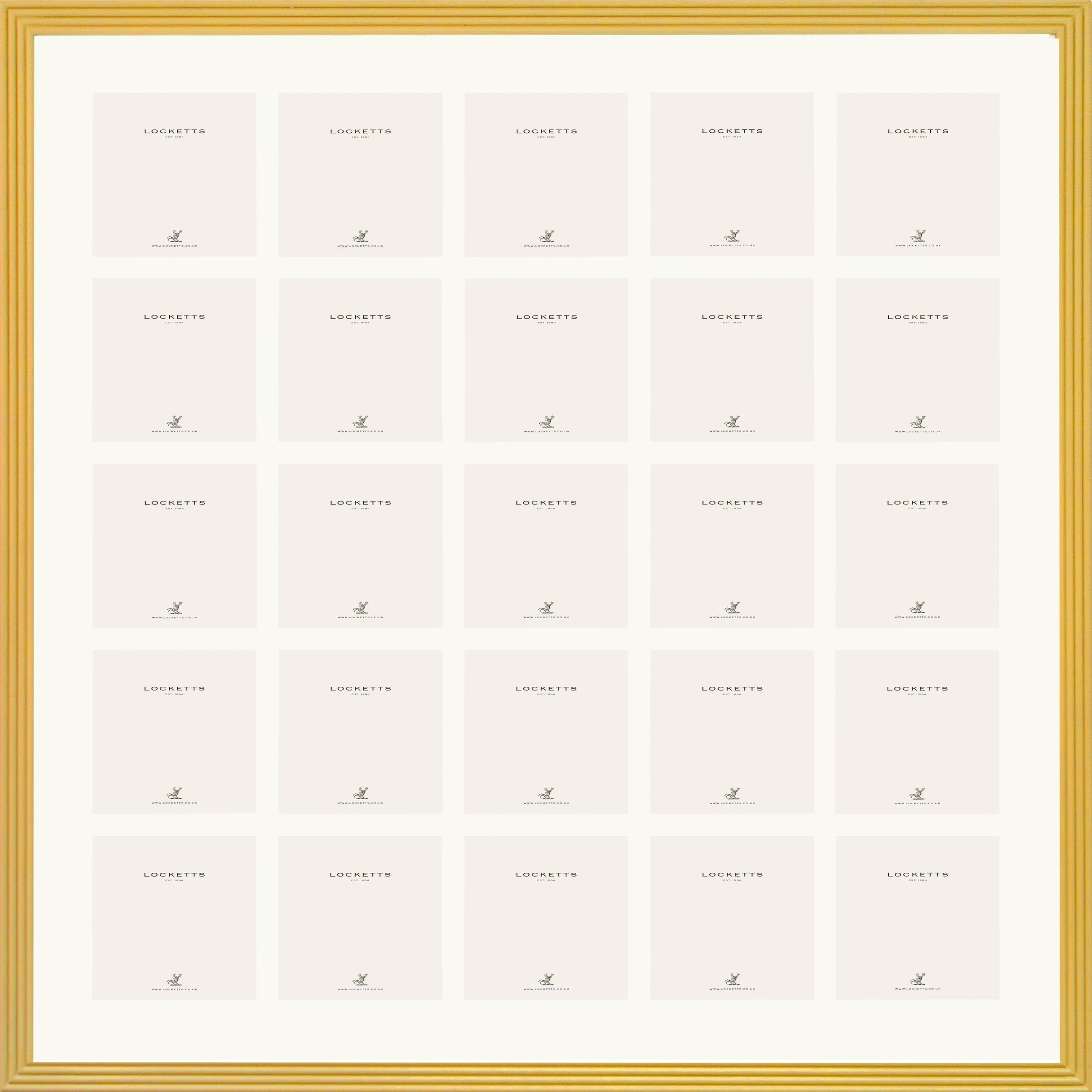 Farrow & Ball Painted 25 Multi Aperture Fluted Frame