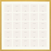 Farrow & Ball Painted 25 Multi Aperture Ribbed Frame