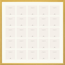 Farrow & Ball Painted 25 Multi Aperture Ribbed Frame