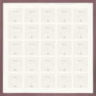 Farrow & Ball Painted 25 Multi Aperture Fluted Frame