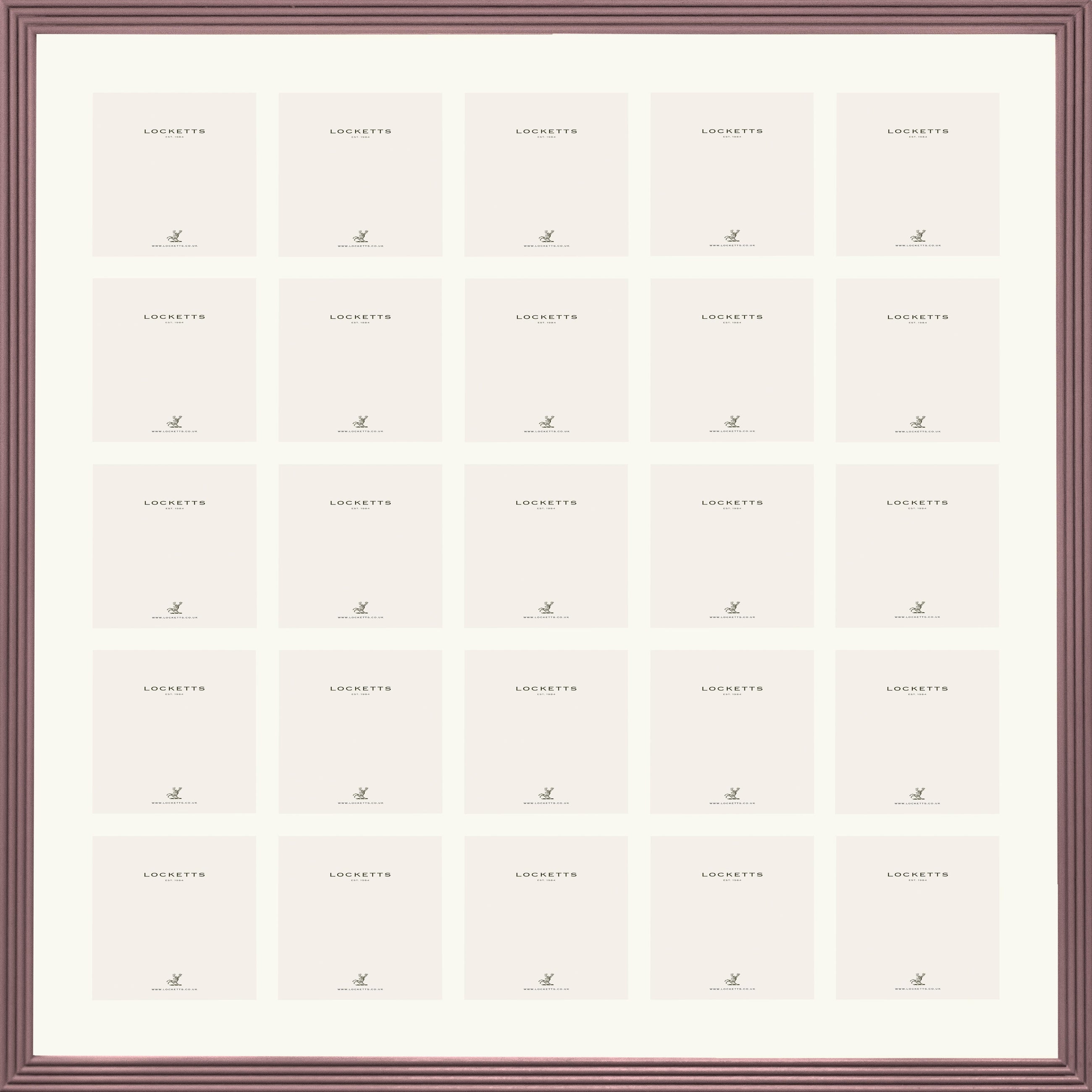 Farrow & Ball Painted 25 Multi Aperture Fluted Frame