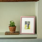 Farrow & Ball Painted Ribbed Mounted Frame