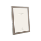 Taupe Thin Contemporary Enamel Photo Frame