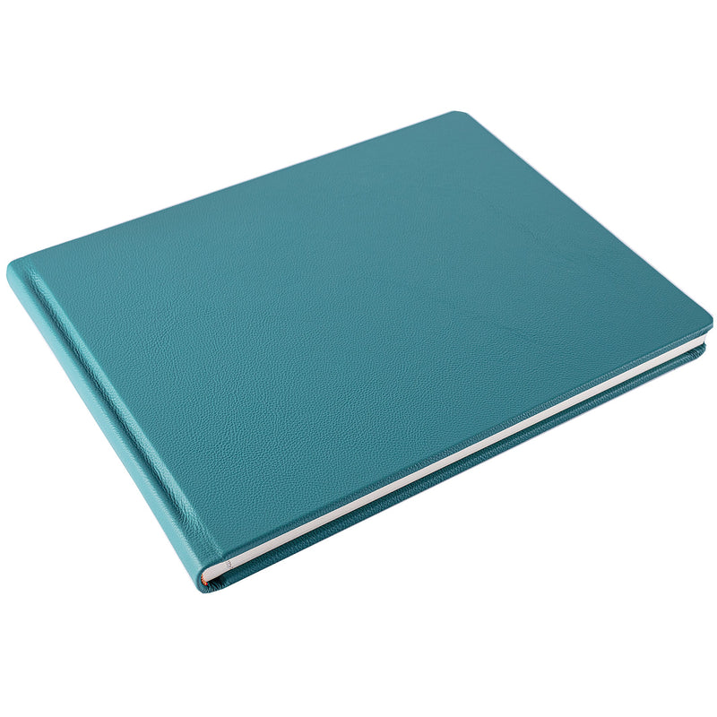 Luxury Leather Presentation Photo Album Teal