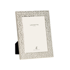 Textured Silver Photo Frame