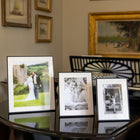 Black Thin Mounted Photo Frame