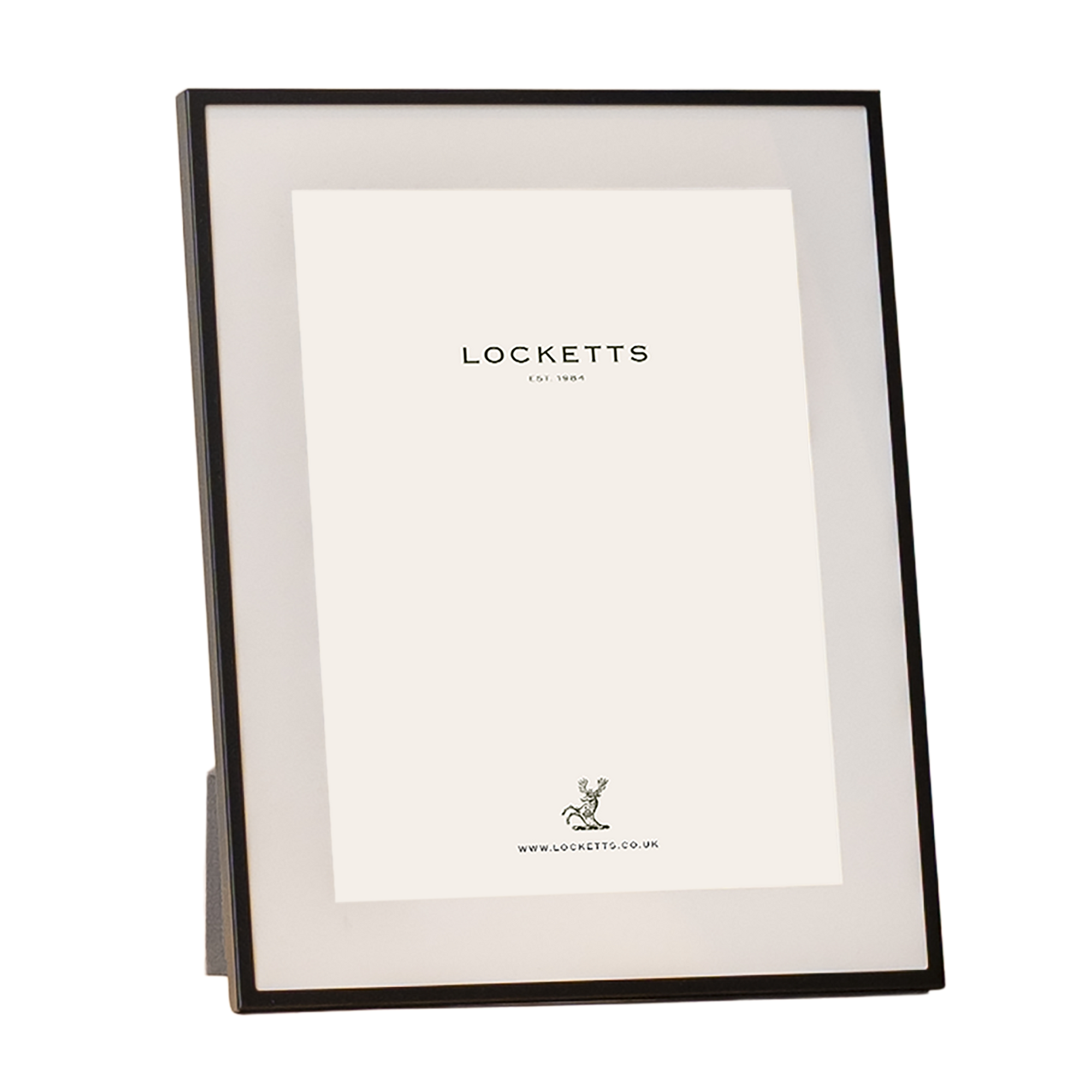 Black Thin Mounted Photo Frame