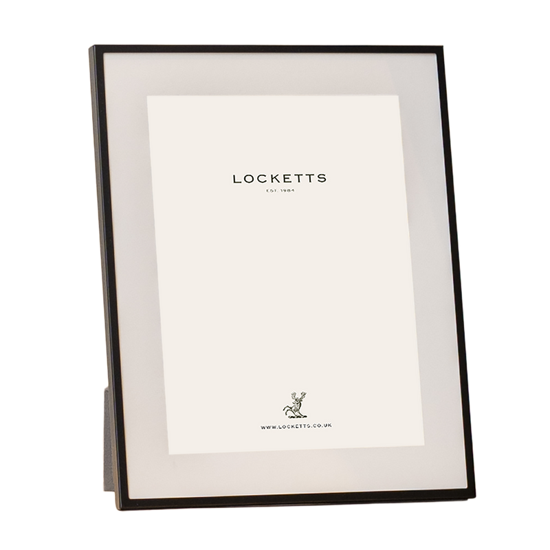 Black Thin Mounted Photo Frame