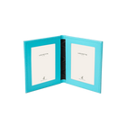 Tuscan Leather Double Travel Photo Frame