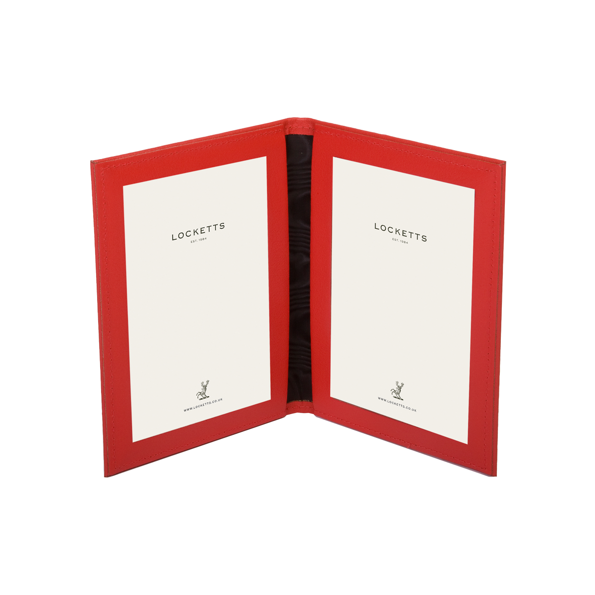 Tuscan Leather Double Travel Photo Frame